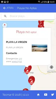 Playas Habilitadas android App screenshot 4